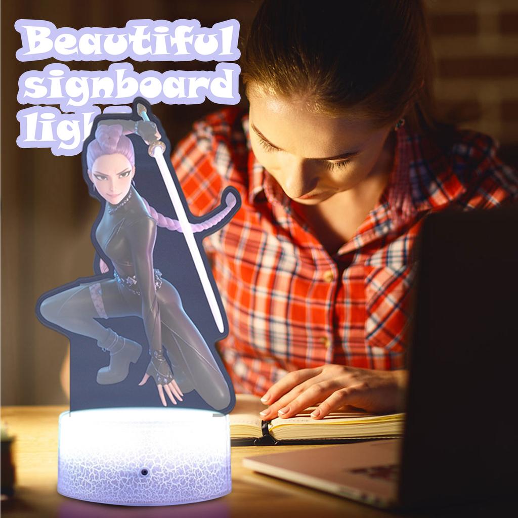 Stand Night Light Is Suitable For Children's Gifts, Fans Around The Beautiful Gift Lights