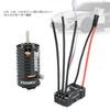 High Torque Brushless Motor 18A ESC Kit for 124, 128, 132 RC Mini-Z Cars (Black, 2500KV)