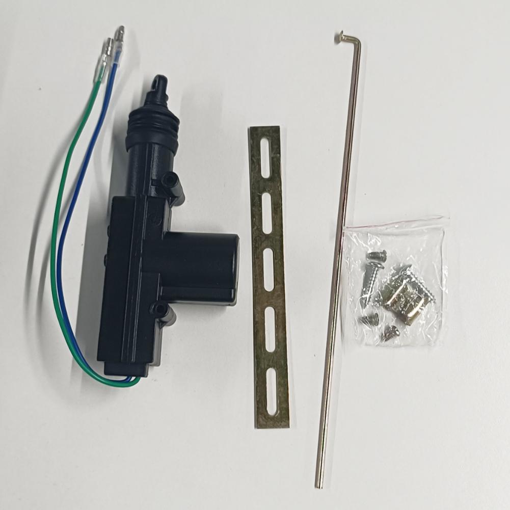 12V Car Locking System Actuator Heavy Duty Locking System Single Gun Type Kit 2 Wire Vehicle Electric Door Lock Accessories