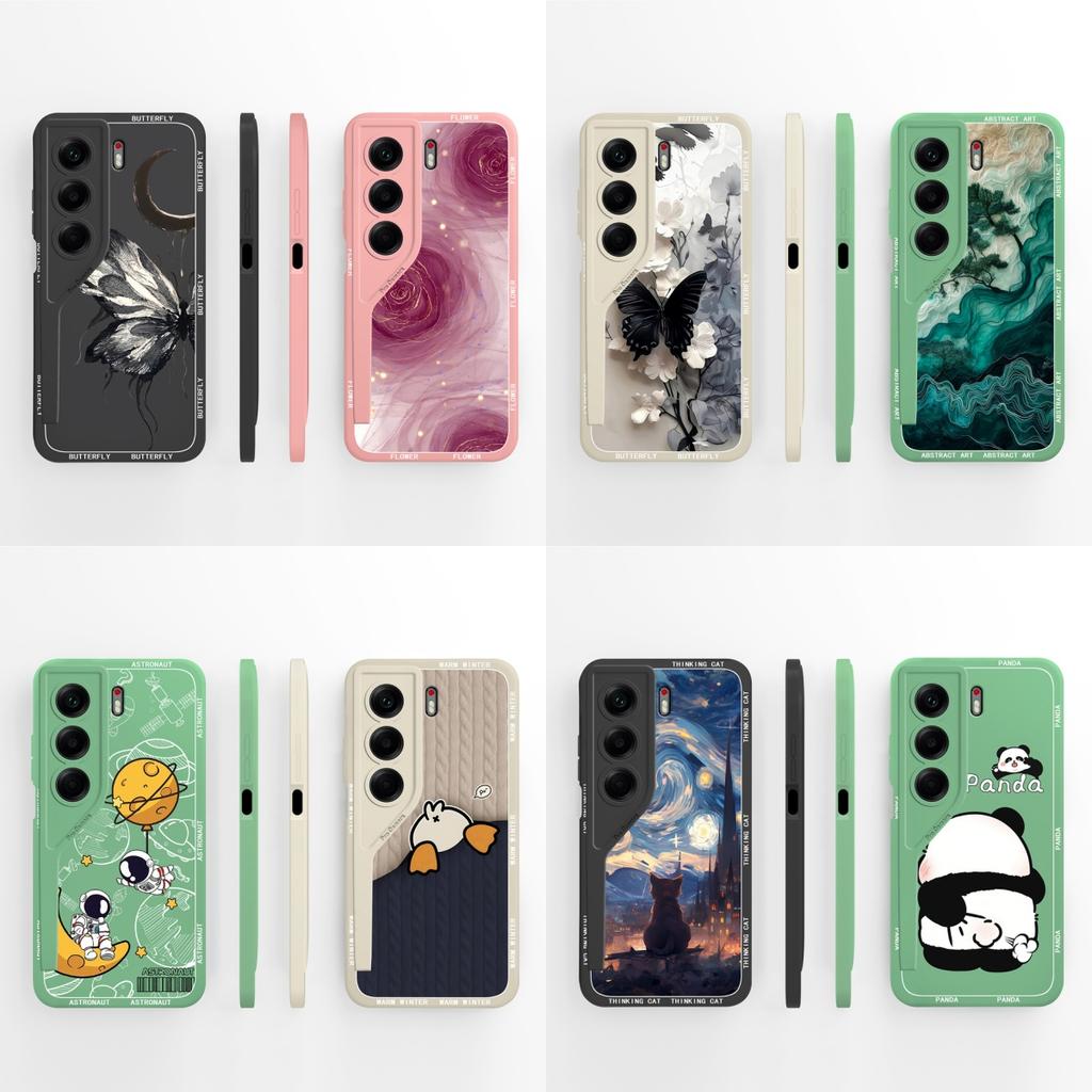 For Tecno Camon 40 Pro Phone Case Trendy Creative Soft High Quality Liquid Silicone Back Cover For Camon40 Pro 4G Durable Bumper