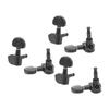 Guitar Machine Head Tuner Metal Semicircle Totally Sealed Guitar Tuning Pegs for Replacement 3L3R