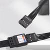 Premium 2Pin To 9Pin Computer Case Cable For Power Switches Reset And HDD LED Signal Transmission