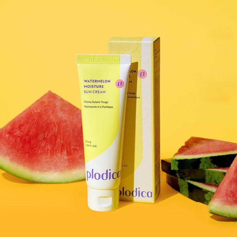 [plodica] Watermelon Moisture Sun Cream SPF 50+ PA++++ 50ml