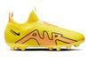 Nike Zoom Vapor 15 Killer 15 Academy HG Slip Resistant Cushioning Abrasion Resistant Low top Soccer Shoes Yellow Kids' DJ5618-780