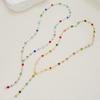 17KM Ensemble de Colliers Pendentifs en Cristal Coloré Élégant Mode Multicouche en Forme de Y Long Collier Pour Femmes Bijoux Quotidien Fête Vacances