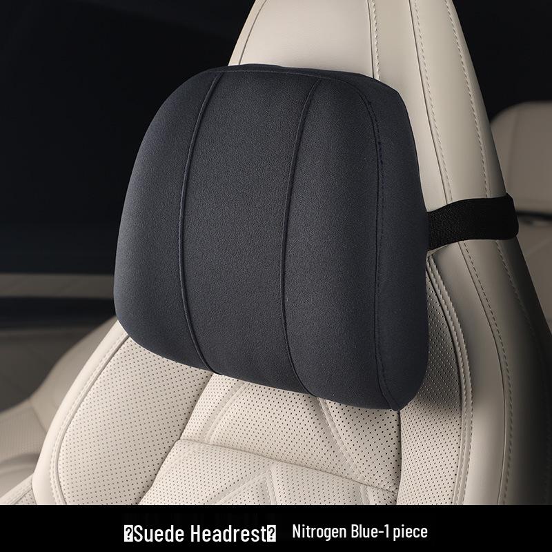Car Seat Memory Foam Headrest & Lumbar Support Pillow