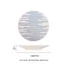 Ru Han Minimalist Blue Line Striped Ceramic Dinnerware