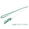 Reptilien Geschirr Leine 1,2m Verstellbar für Eidechse Outdoor Spaziergang Nylon Schnur Metallverschluss Passt Brustumfang Unter 23cm 0,7cm Breite Schnell
