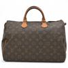 Auth Monogram Speedy 35 Boston Bag Brown PVC M41524 Lv7838bs