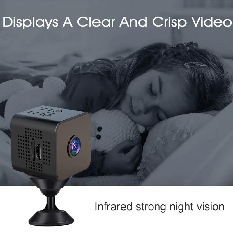 Mini IP Camera WiFi Sports Camera HD 1080P Wireless Security Surveillance Night Vision Smart Home Micro Cam