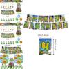 My Singing Monster Party Decorations Bundle With Banner Balloons And Hanging Ornaments
