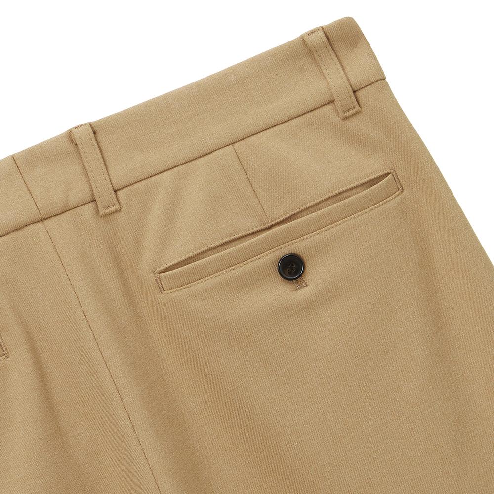 Antomas Wool Texture Pants Men'S Caramel