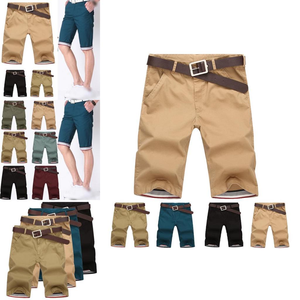 Men's Cargo Shorts With Pockets For Summer Casual Sports Military Trousers