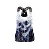 Halloween Skeleton Printed Ladies Strap Cross Tank Skinny Elastic Yoga Top