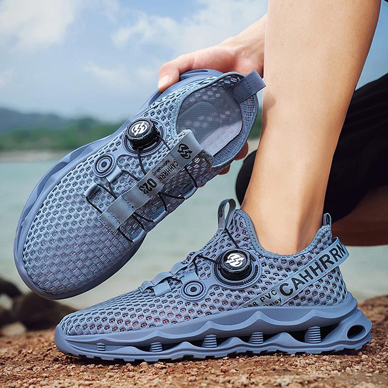 CYYTL Summer Shoes For Men Sneakers Mesh Casual Breathable Sports Outdoor Tennis Running Designer Hiking Loafers Luxury Platform