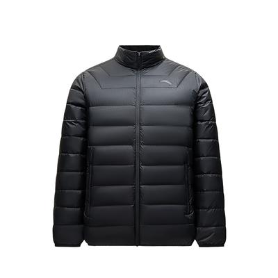 Comfortable Simple Stand Collar Slim Fit Versatile Sports Zipper Down Jacket Men Outerwear 152547916-6