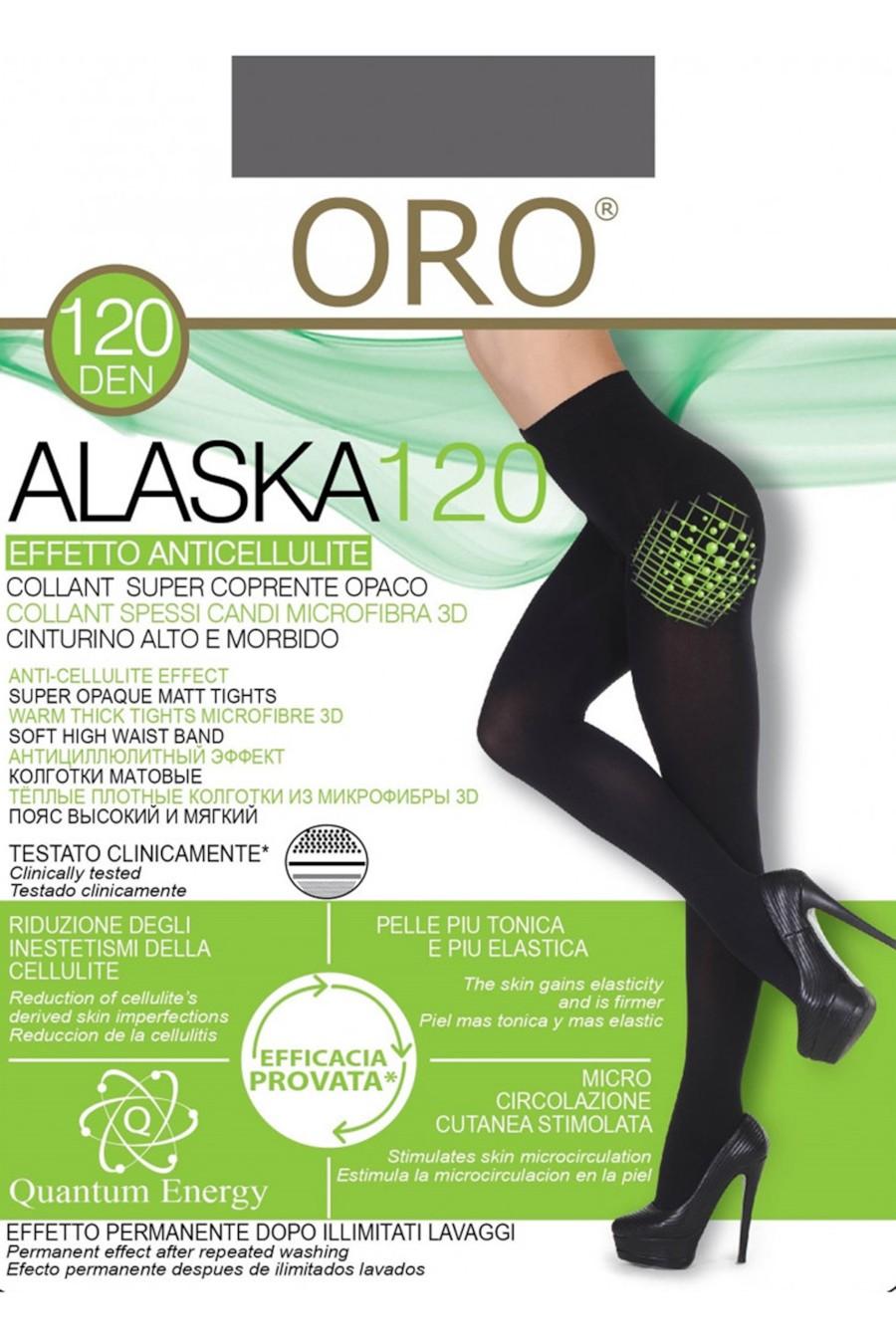 

Колготки, 120 den ORO (91983) 5(XL) сірий