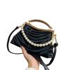 Fashion Women's Crossbody Bags High Quality Pearl Beading Ladies Shoulder Bags  New Simplicity