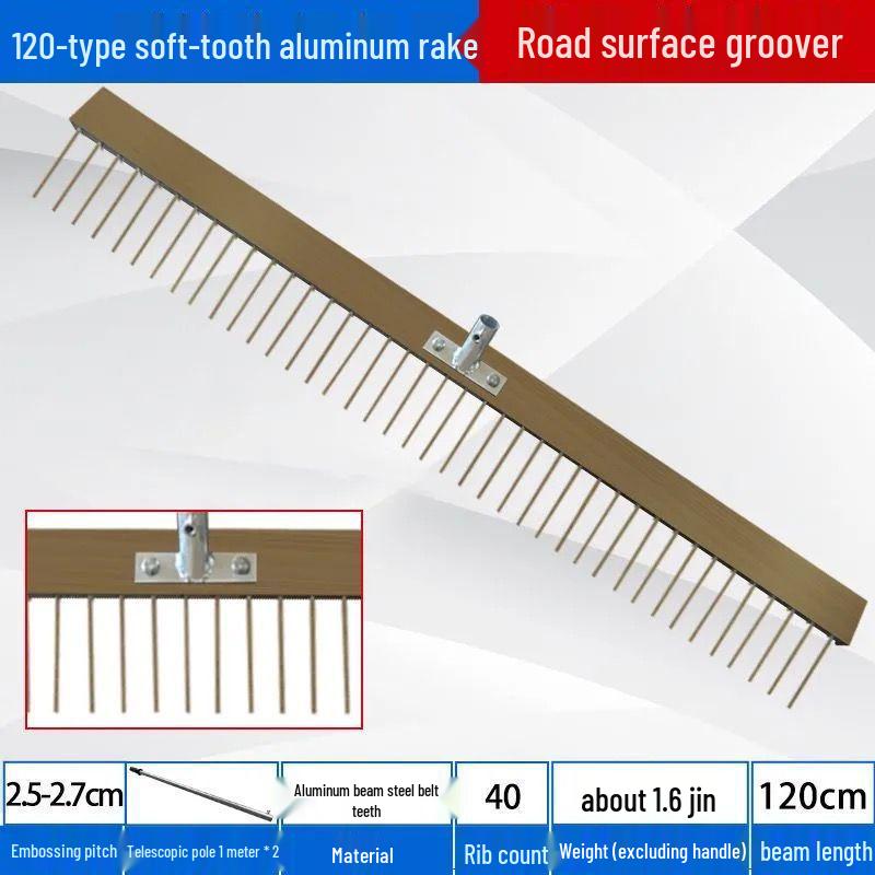 Concrete Pavement Texturizer and Anti-Slip Groover Roller Machine