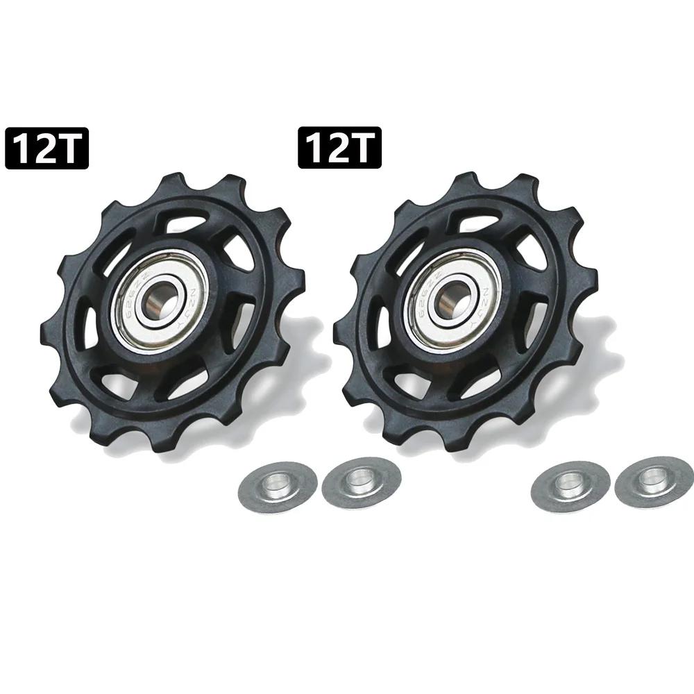 11T 12T 13T 14T Bearing MTB Bicycle Rear Guide Wheel Road Bike Jockey Rear Derailleur Pulley Roller for Shimano Sram Repair Kit