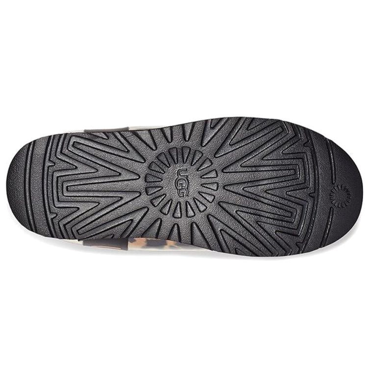 UGG Klasické Průhledné Mini Teplé Odolné Protiskluzové Ležérní Krátké Sněhule Dámské boty Leopard 1122512-BTC