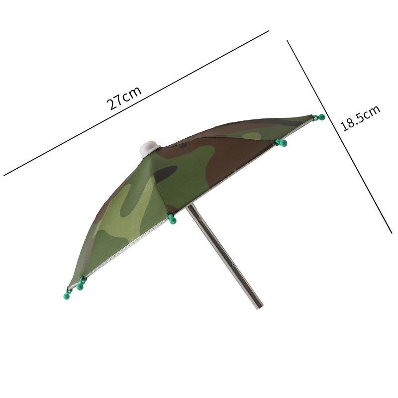 Mini Cycling Umbrella: Cute Mobile Phone Sunshade with Clip, Decorative Toy Umbrella