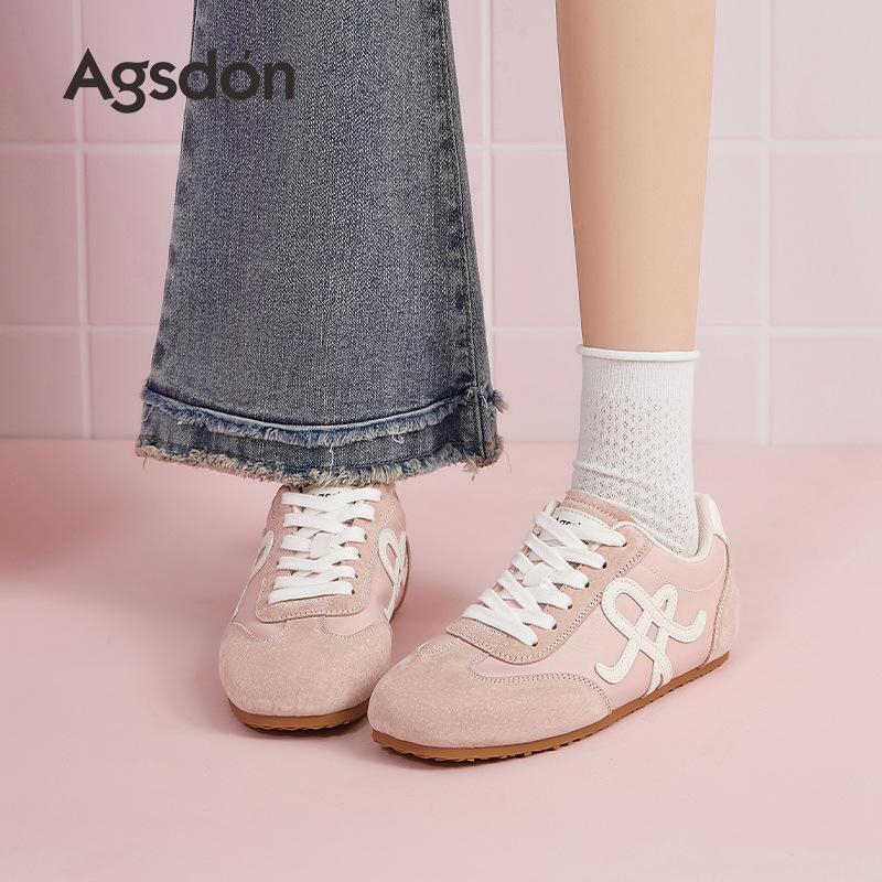 Augustine Ballet Style German Training Shoes Women's 2025 Autumn New Dopamine Fashion Soft-soled Forrest Gump Shoes Sneakers
