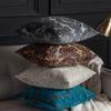 45x45/50x50cm Europäische Samt-Kissenhülle Luxuriöse Jacquard-Kissenhülle 2026 Neu Weiches Dekokissen für Sofa Wohnzimmer