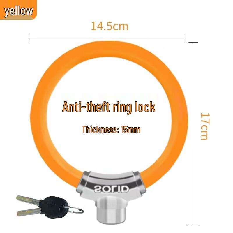 LiShi Portable Steel Cable Ring Lock