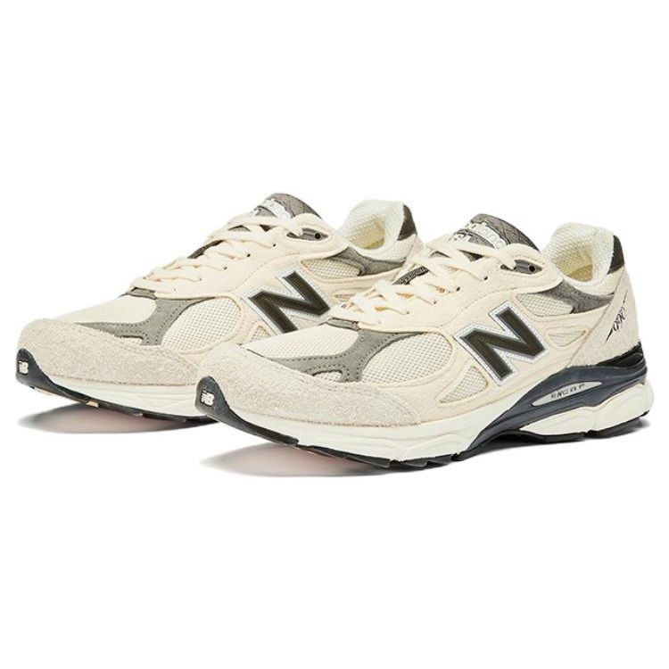 New Balance Teddy Santis x 990v3 Made in USA Moonbeam Unisex Sneakers Tan Macadamia-Nut M990AD3