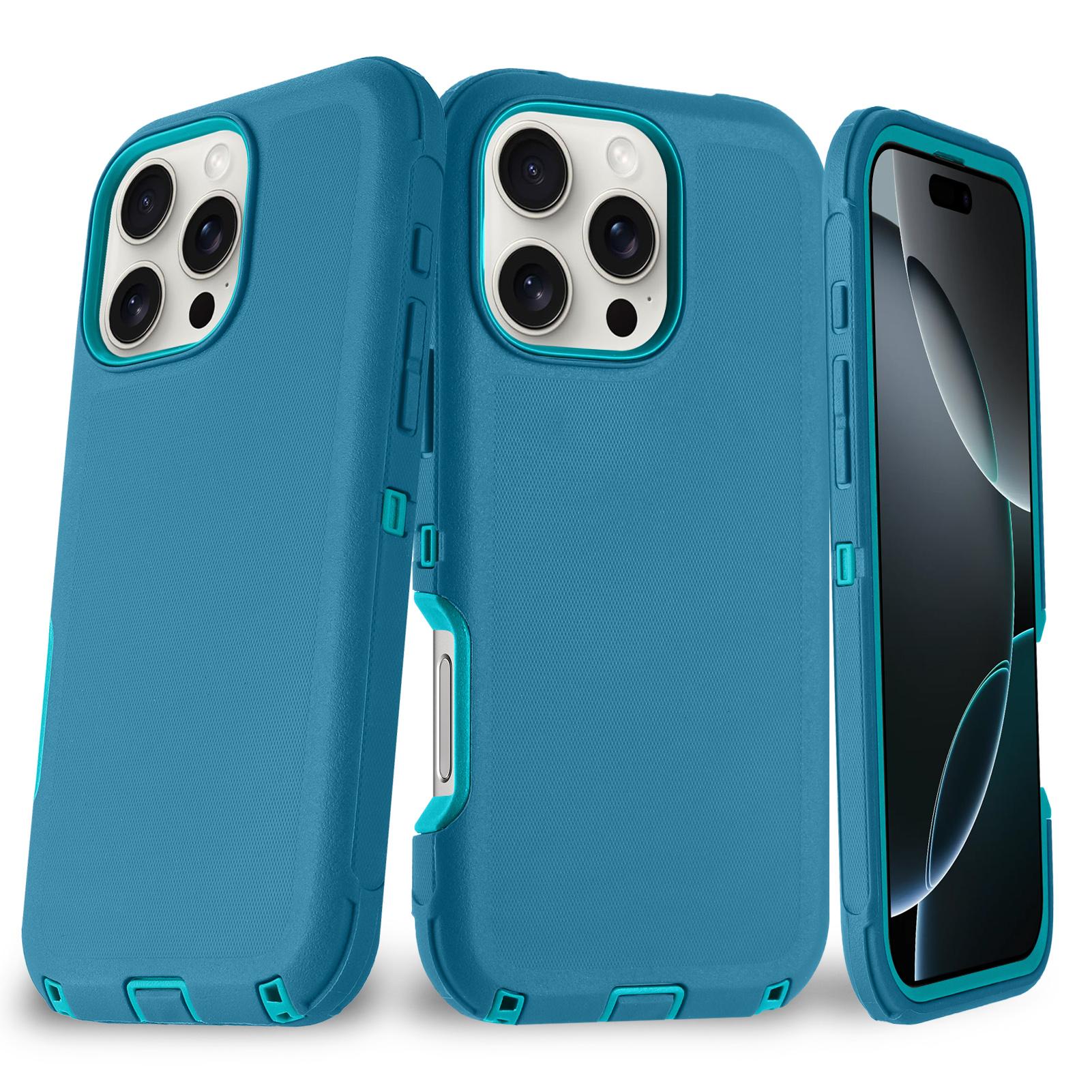 

Новий надміцний чохол серії Defender для Iphone 16 16Pro 16Plus 16Pro Max Міцний надійний протектор Жорсткий чохол-броня Otter Ударостійкий Міцний Захисний чохол For iPhone 16 Plus