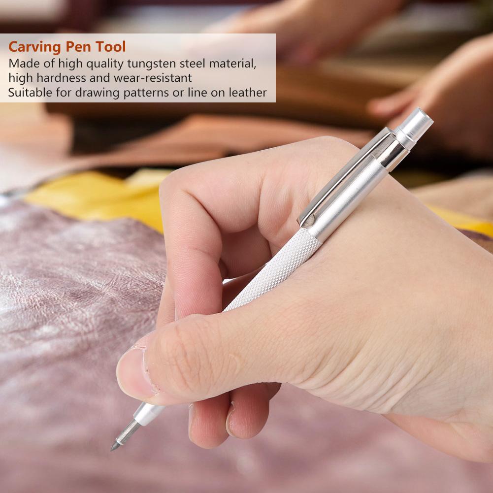 Tungsten Steel Craft Positioning Carving Marking Pen Scribing Stroke Tool