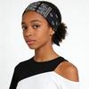 Flower Printed Hair Band Sweat-absorbing Sports Cross Headband Boho Style Wide Hairband