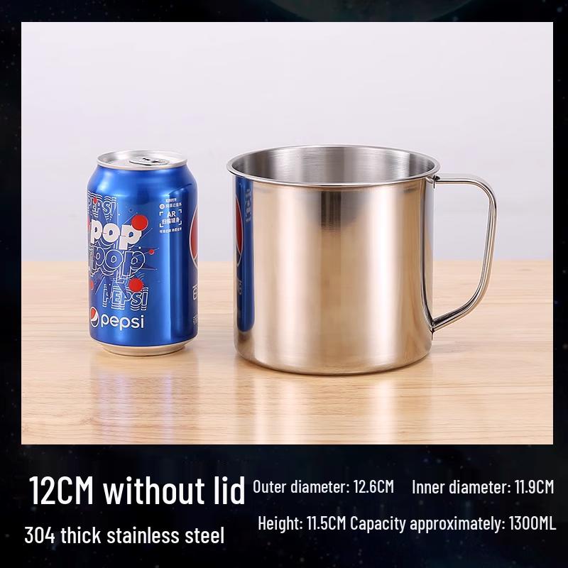 Handun 304 Stainless Steel Handled Cup