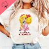 Kawaii Candy Tshirt Print Streetwear Harajuku Cartoon Fashion Shoujo Girl Style Clothes Short Sleeve Casual Female Graphic Tees