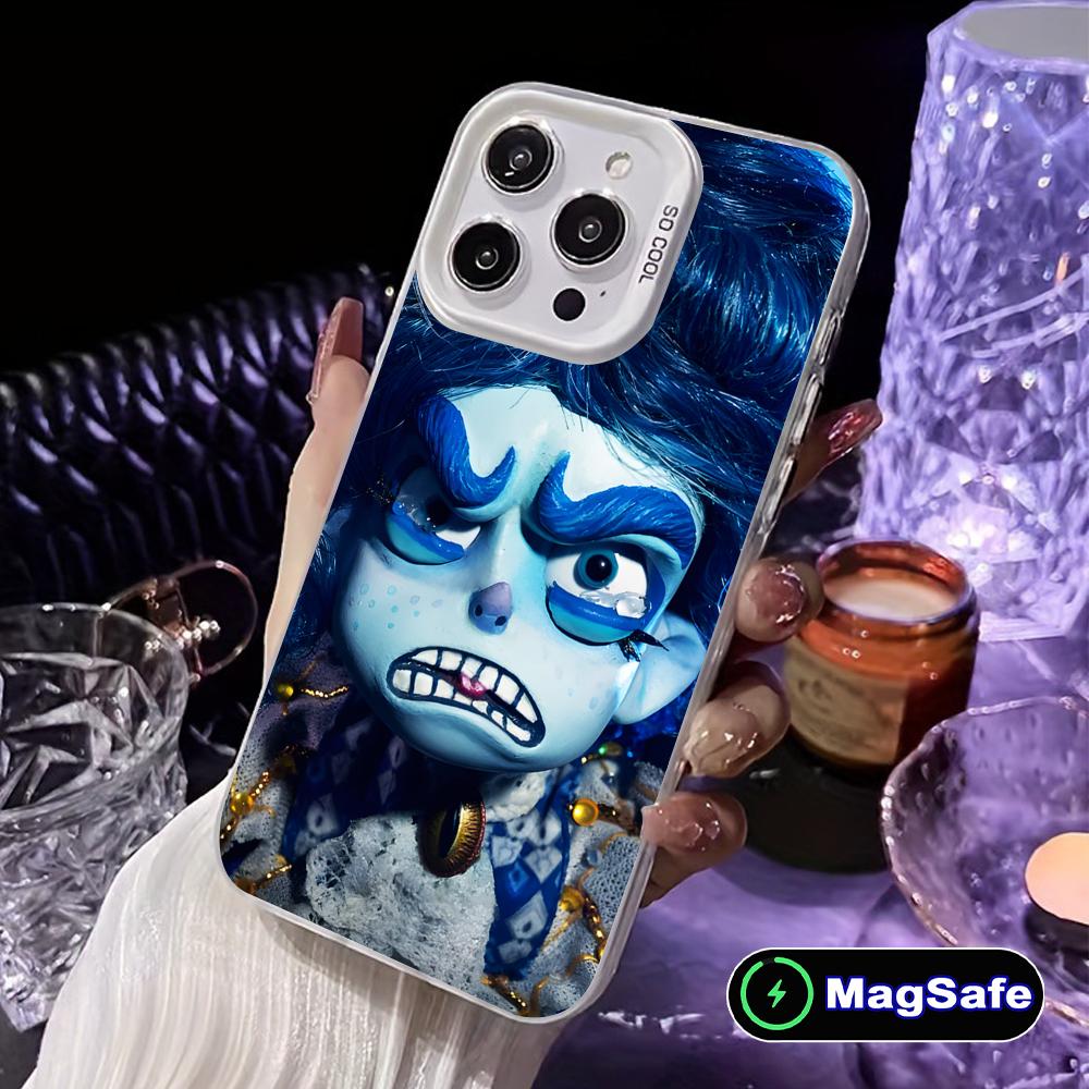 

Soy Frankelda White Translucent MagSafe Mobile Phone Case for iPhone 17 16 15 14 13 12 11 X XR XS 8 7 Air Pro Max Plus Cover iPhone 16 Pro Max