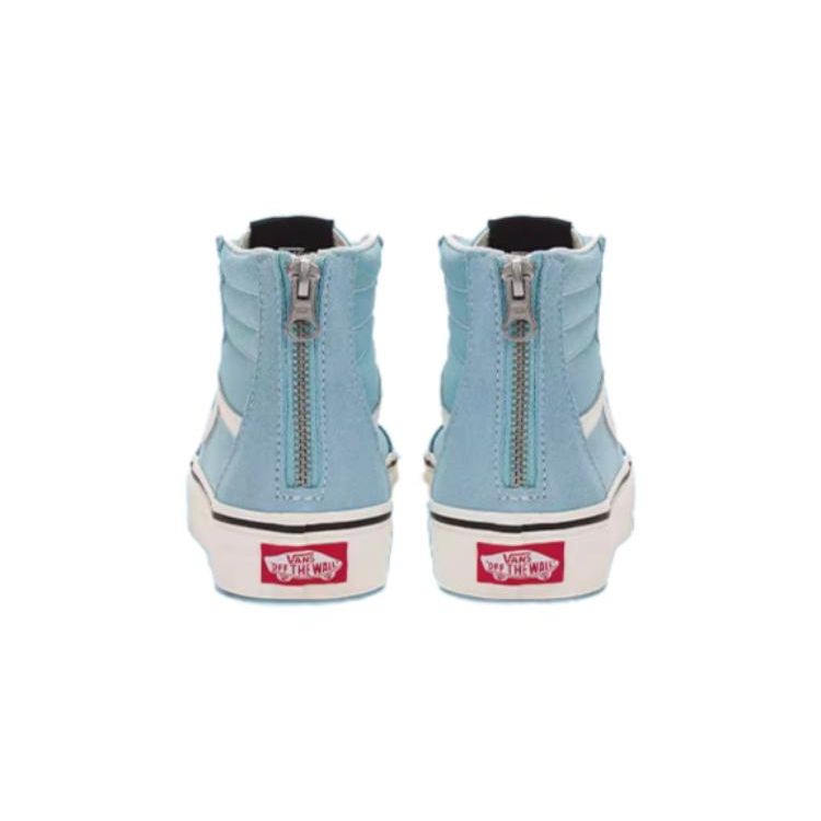 Vans Sk8 Comfortable High-Top Kids Skate Shoes Light Blue Kids Sneaker VN0005VSBZ3