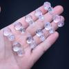 Natural Purple And White Crystal, Money Soon, Double-Sided Three-Dimensional Through-Hole Diy Bracelet, Accessories, Engraving, Horse.