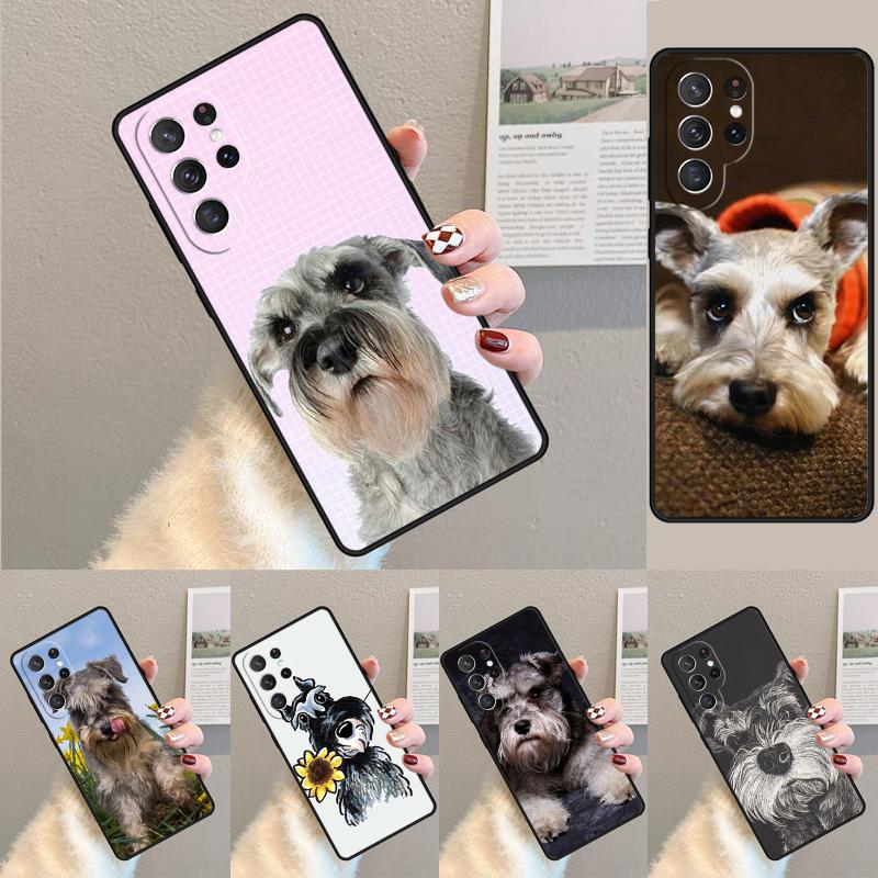 Bc Electrical Appliances Lovely Dogs Schnauzer Silicone Phone Case For Samsung Galaxy Note 10 Pro S26 S25 S24 S23 S22 S21 Plus S25ultra Capa Cover
