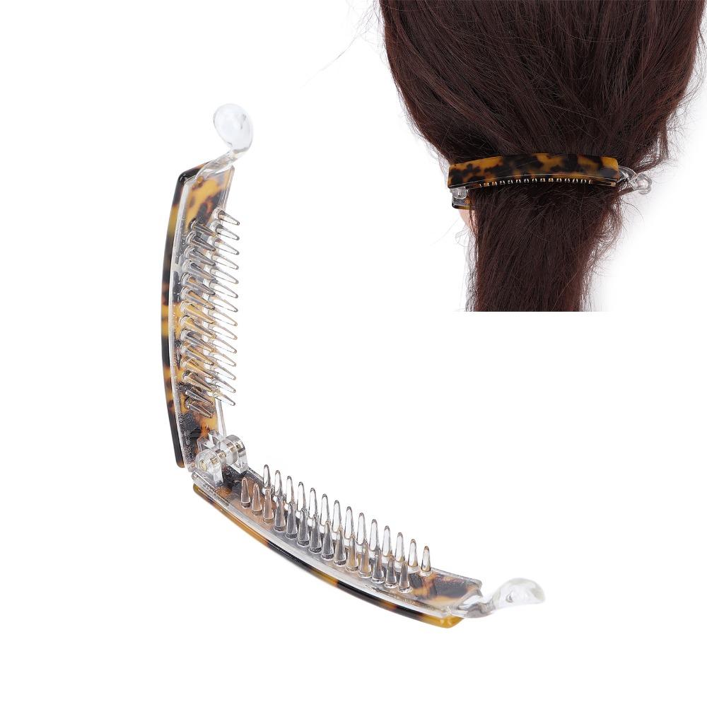 Strong Claws Banana Clip Tortoiseshell Banana Barrette Volumizing Hair Hair Claw For Women