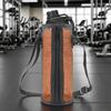 Water Bottle Holder With Adjustable Shoulder Strap Water Bottle Sleeve Foldable Mesh Holder Bag For Travel Fishing Hunting Camp