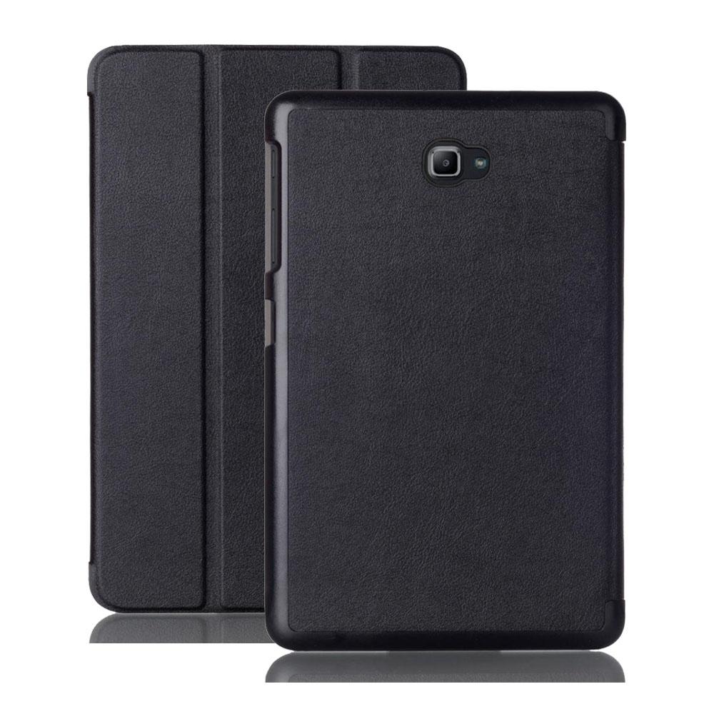 Tab A6 10.1" SM T580 T585 Tablet Smart Cover For Samsung Galaxy SM-P580 P585 Protector Stand Cases