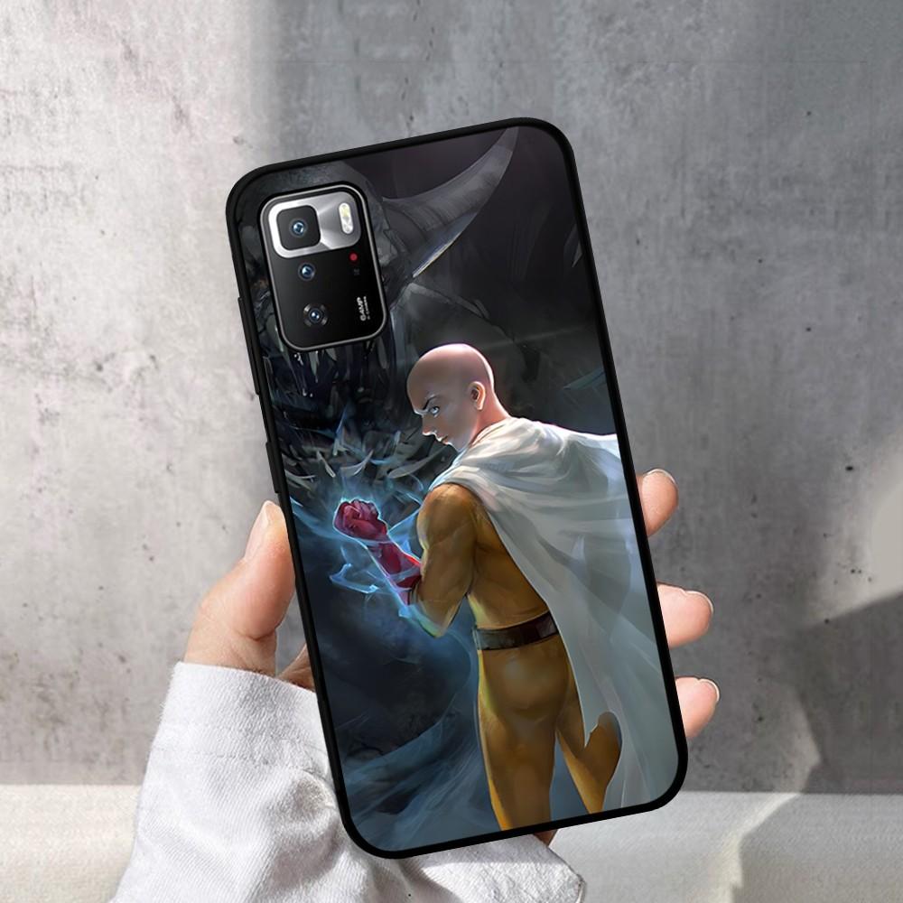 One Punch Man Phone Case For Redmi Note 4 X 5 A 6 7 8 T 9 9S 10 11 11S 11Epro Poco M3 Pro