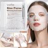 1/5/10pcs Rice Brightening Mask, Slows Down Skin Aging, Improves Dry, Rough And Dull Skin, Brightens