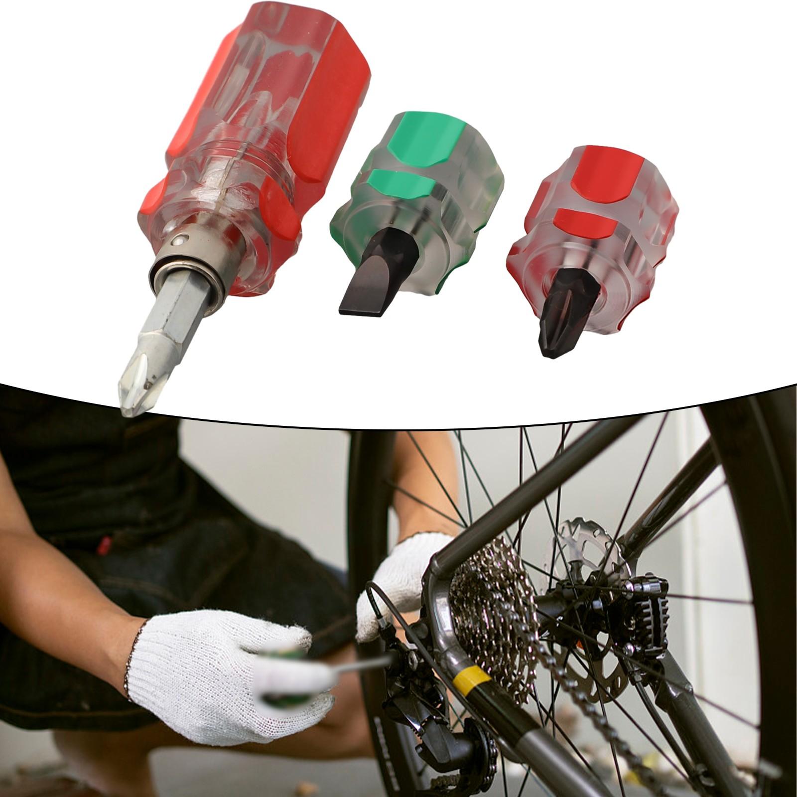 

Short Screwdriver 2-in-1 3pcs Cross Head Driver Hammer