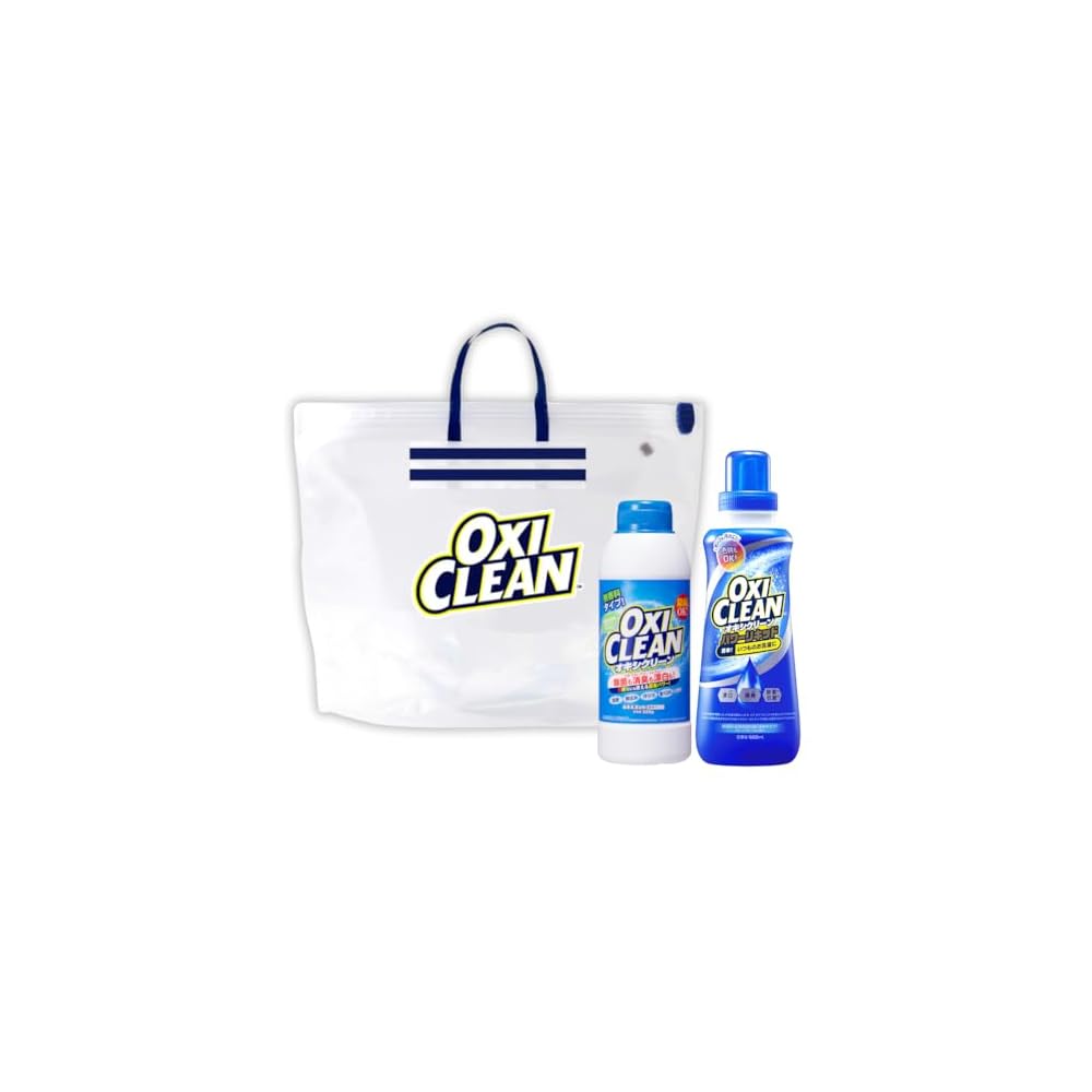 [OXICLEAN Logo Included] OxiClean Soaking Bag Powder 500g Power Liquid (Liquid Type)