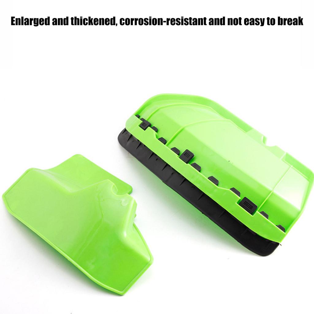 Universal Lawn Mower Grass Deflector Compatible With Multiple Models Durable High Impact Plastic Construction Tool Free Installation