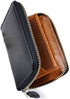 Black Coin Case Coin Case Tochigi Leather Wallet Compact Wallet Mini Wallet Coin Purse Genuine Leather Tochigi Leather Thin Small Wallet Thin Card