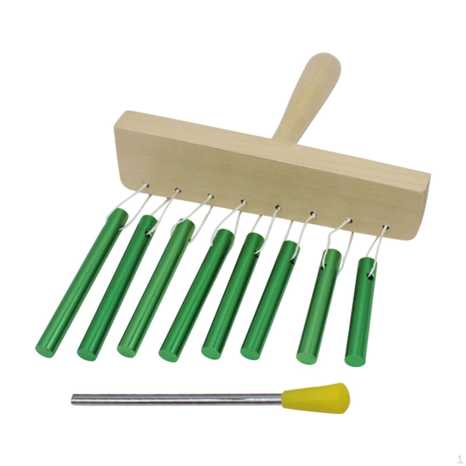 

Настольная музыкальная подвеска для офиса и дома, музыкальный обучающий инструмент для детей зелёный