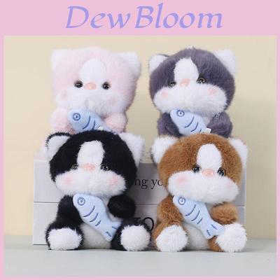 Plush Cat Pendant Toy With Pp Cotton Filling For Bag Decorations And Giftgiving